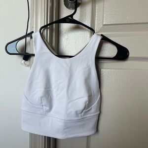 lululemon wunder train race back sports bra size 4